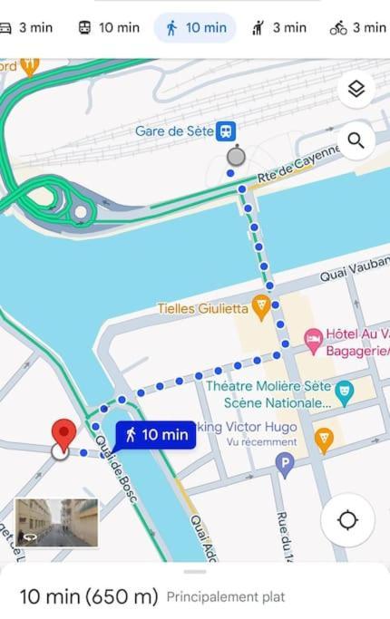 Parking Gratuit - Central - Confort Cosy Renove Sète Exteriör bild